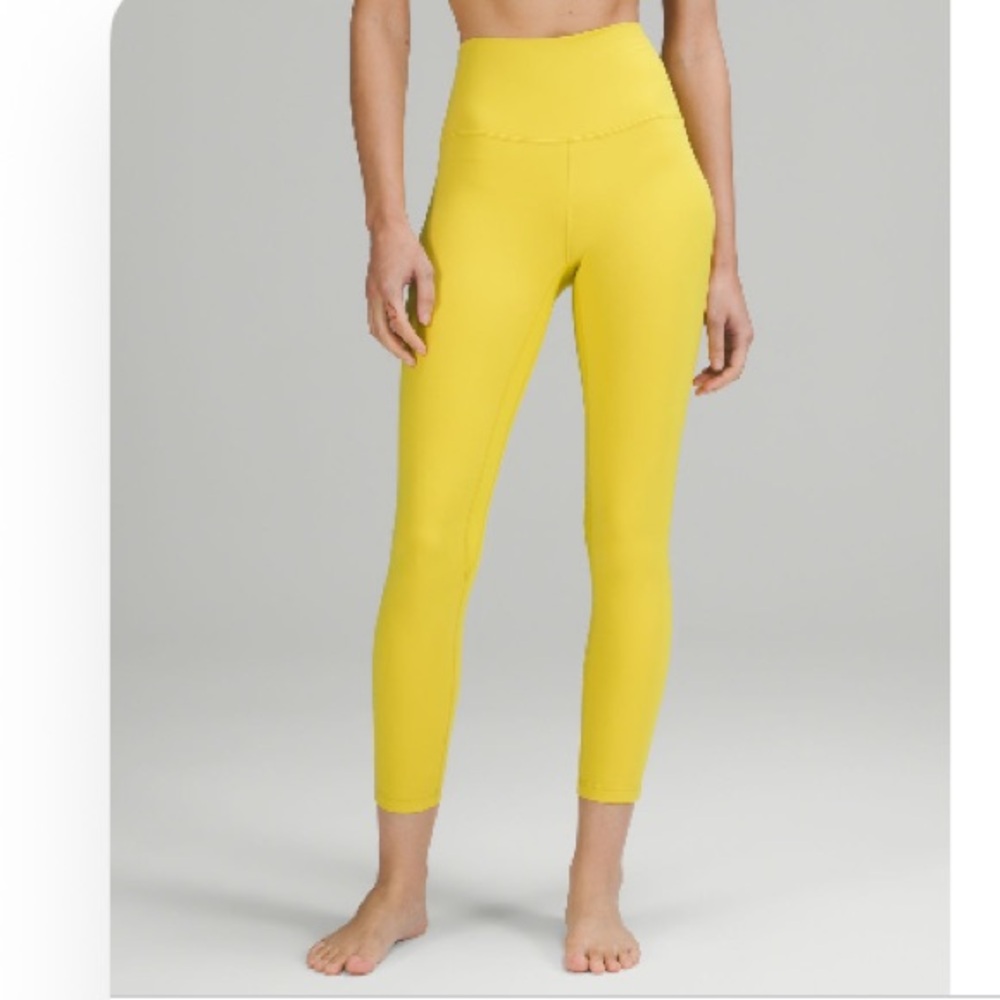 lululemon Align High Rise Pant - 25” Soleil color